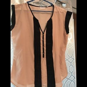 Tank and black tank top